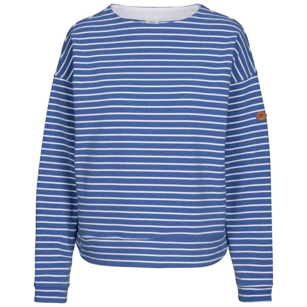 Trespass Womens/Ladies Soothing Striped Marl Top / Indigo
